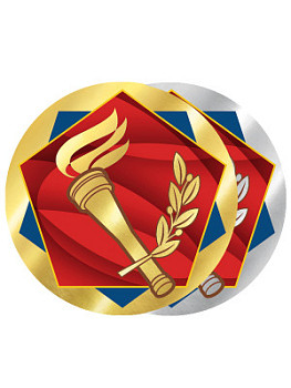 Вкладыш в медаль/ приз/ кубок - Эскиз-521/522-25