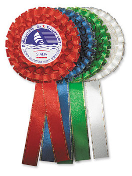 Розетка наградная из лент - PS851