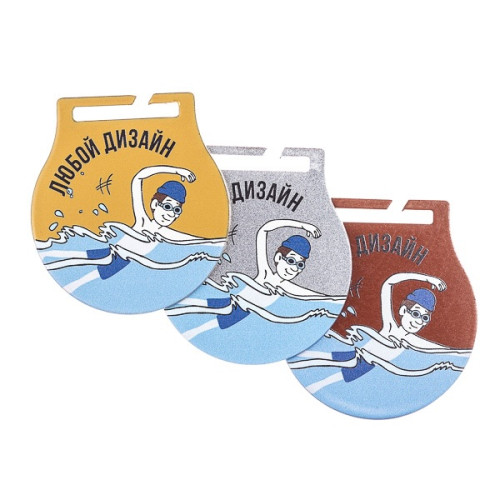 MF01 - МЕДАЛЬ С ПЕЧАТЬЮ НА ЗАКАЗ